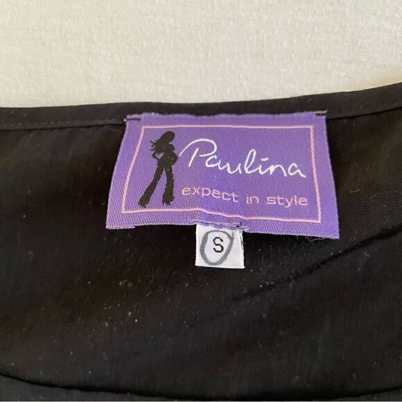 Paulina European Brand Maternity Summer Blouse Size S - Picture 8 of 15